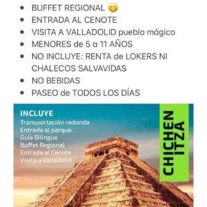 Chichen Itza 3 Tours for the price of 1